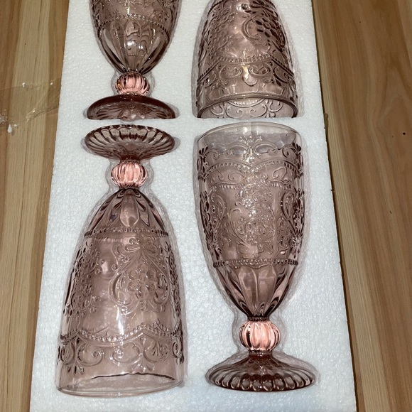 Rose Pioneer woman tea goblets - Picture 2 of 5